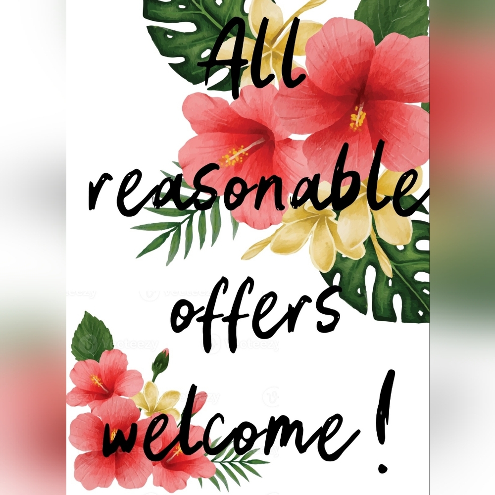 Hello & thank you for stopping by! I'm open to offers!!!